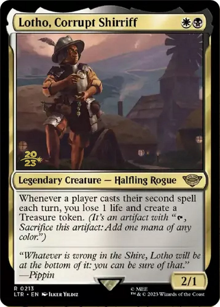 Lotho, Corrupt Shirriff [The Lord of the Rings: Tales of Middle-Earth Prerelease Promos] | Gear Gaming Bentonville