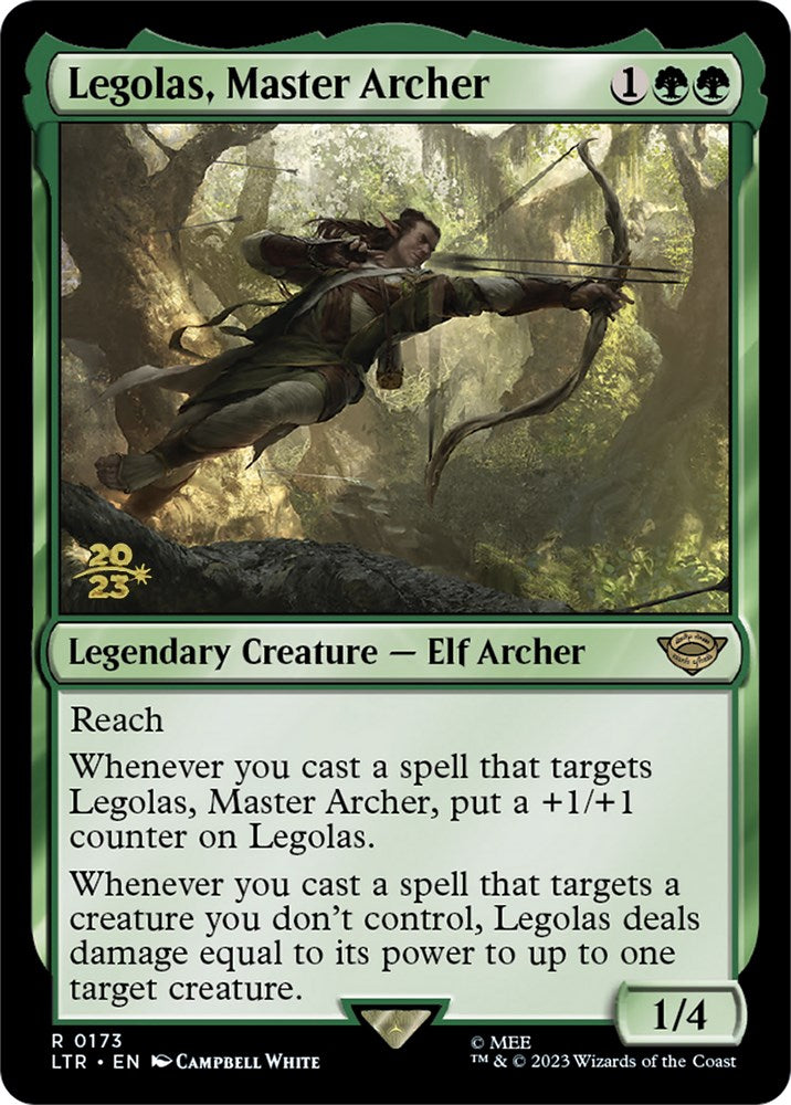 Legolas, Master Archer [The Lord of the Rings: Tales of Middle-Earth Prerelease Promos] | Gear Gaming Bentonville