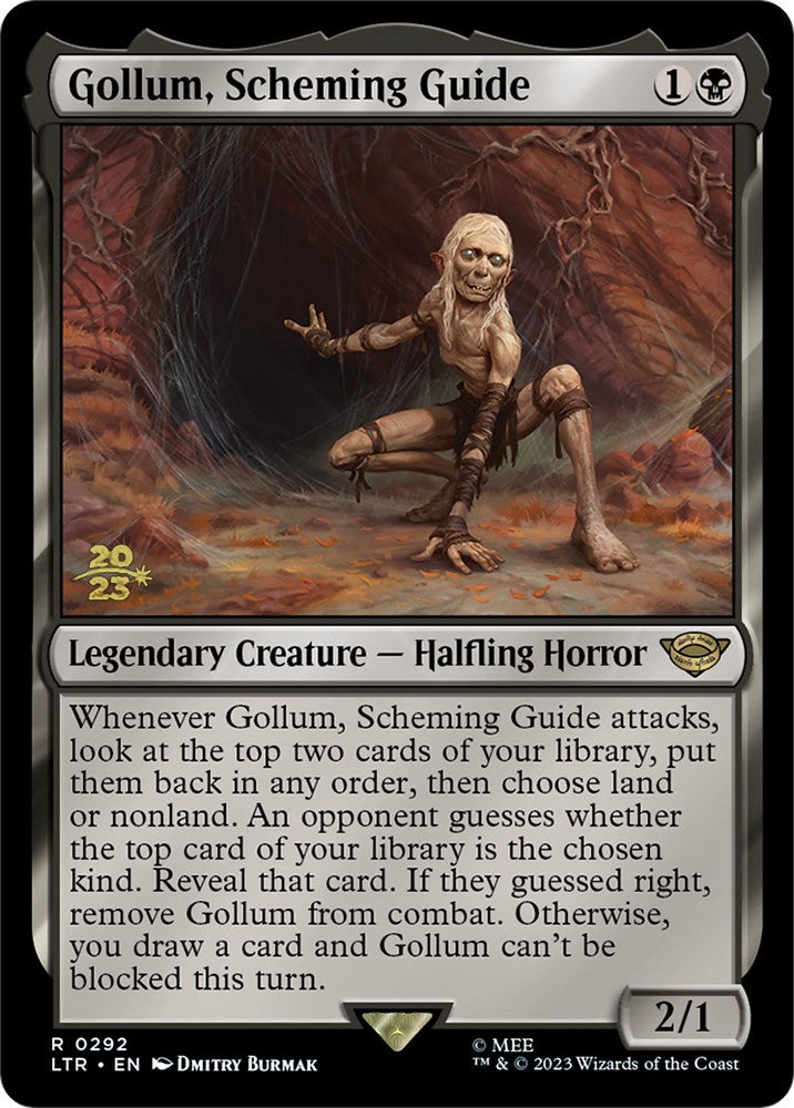 Gollum, Scheming Guide [The Lord of the Rings: Tales of Middle-Earth Prerelease Promos] | Gear Gaming Bentonville