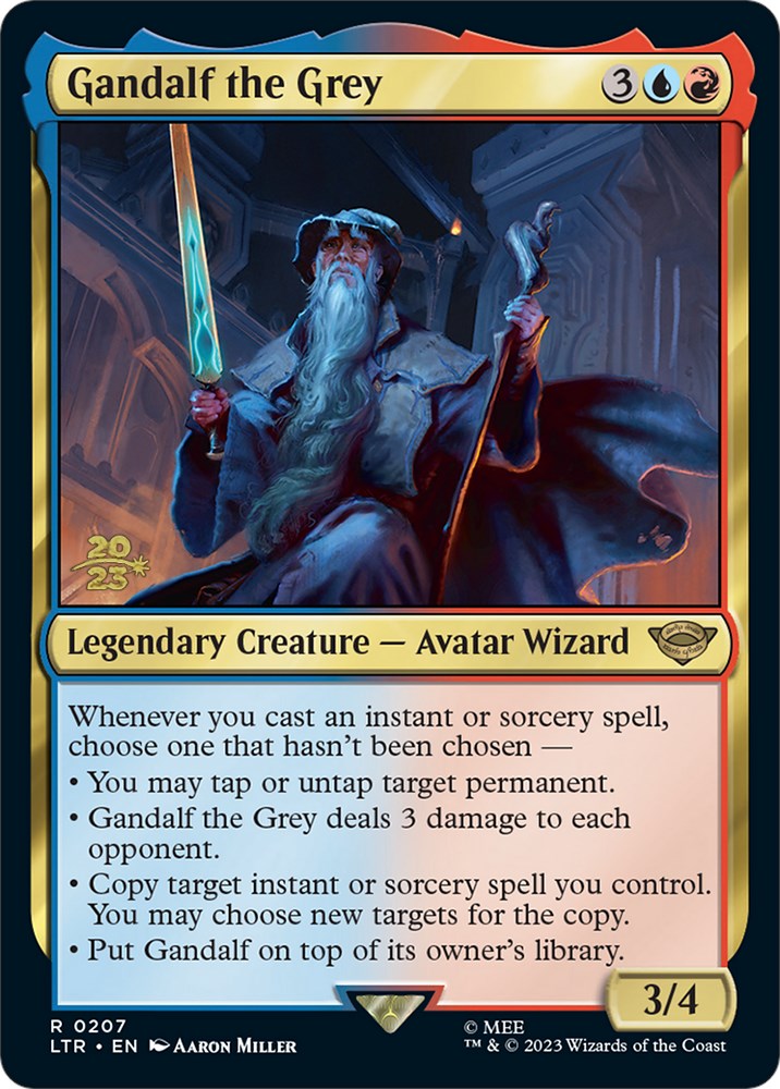 Gandalf the Grey [The Lord of the Rings: Tales of Middle-Earth Prerelease Promos] | Gear Gaming Bentonville