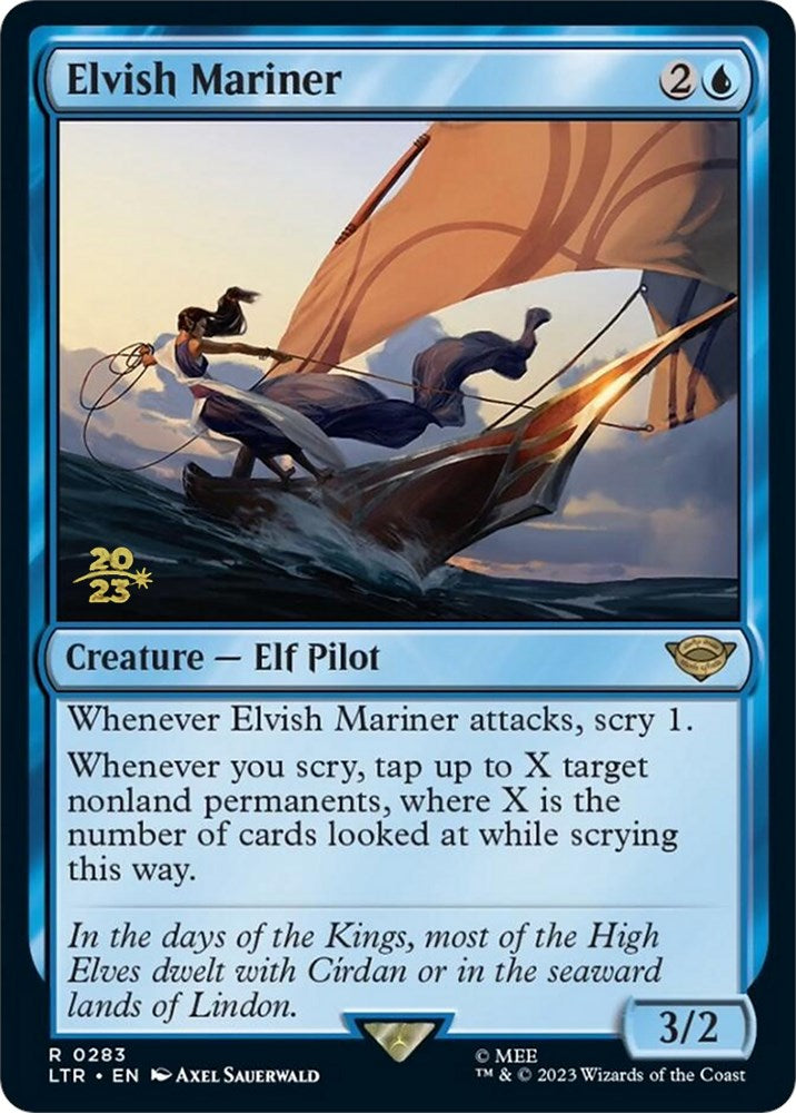 Elvish Mariner [The Lord of the Rings: Tales of Middle-Earth Prerelease Promos] | Gear Gaming Bentonville