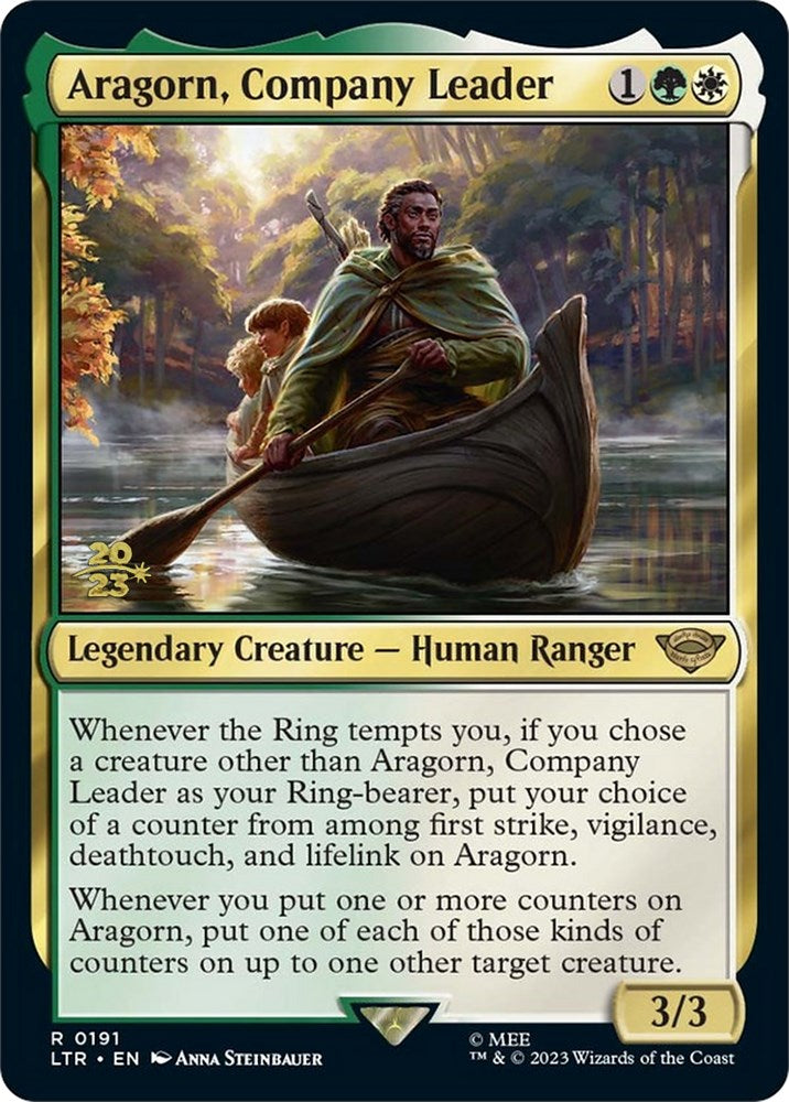 Aragorn, Company Leader [The Lord of the Rings: Tales of Middle-Earth Prerelease Promos] | Gear Gaming Bentonville