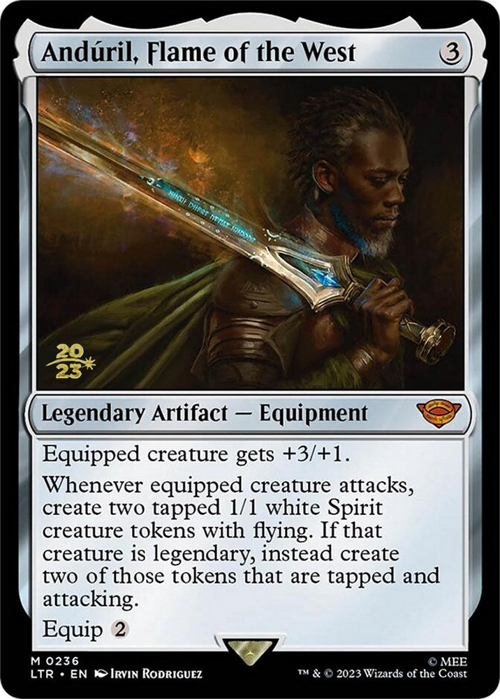 Anduril, Flame of the West [The Lord of the Rings: Tales of Middle-Earth Prerelease Promos] | Gear Gaming Bentonville