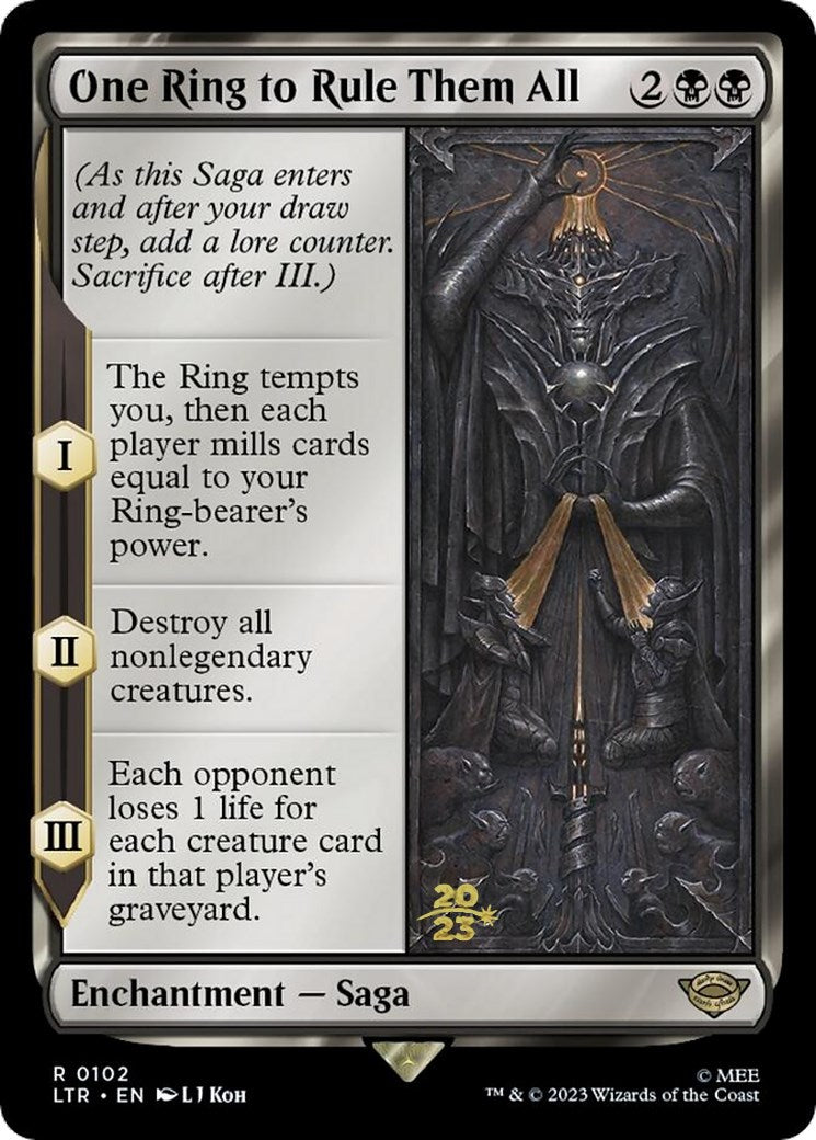 One Ring to Rule Them All [The Lord of the Rings: Tales of Middle-Earth Prerelease Promos] | Gear Gaming Bentonville