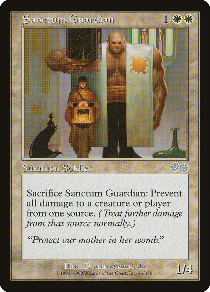 Sanctum Guardian [Urza's Saga] | Gear Gaming Bentonville