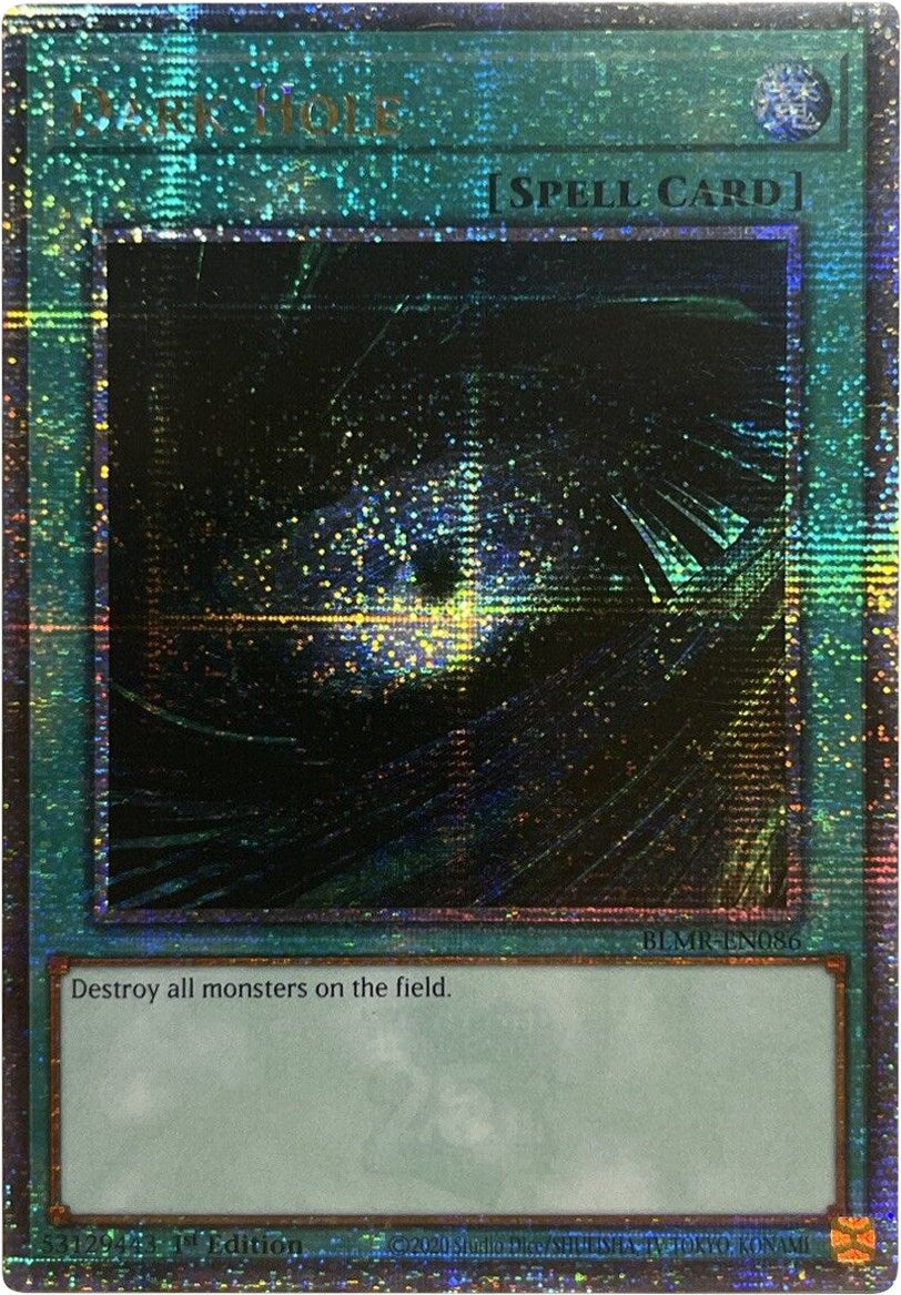 Dark Hole [BLMR-EN086] Quarter Century Secret Rare | Gear Gaming Bentonville