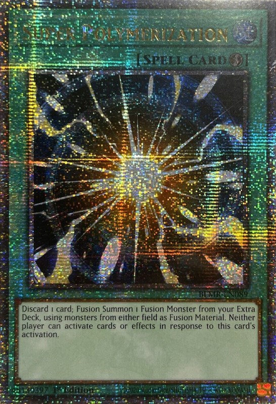 Super Polymerization [BLMR-EN089] Quarter Century Secret Rare | Gear Gaming Bentonville