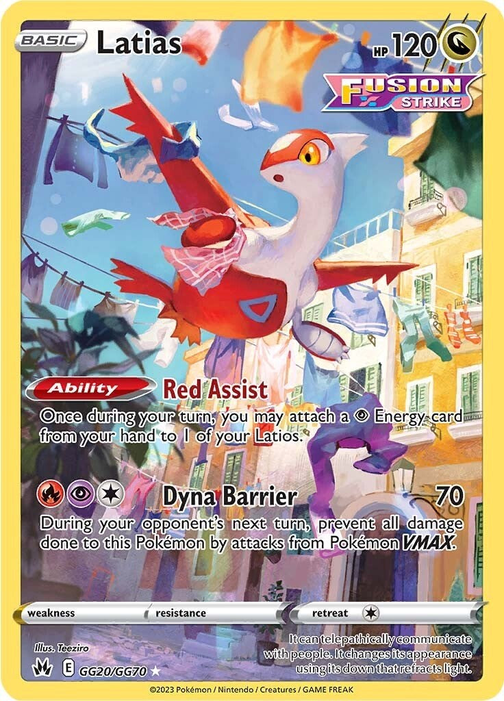 Latias (GG20/GG70) [Sword & Shield: Crown Zenith] | Gear Gaming Bentonville