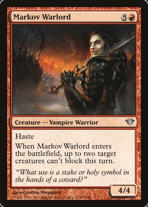 Markov Warlord [Dark Ascension] | Gear Gaming Bentonville