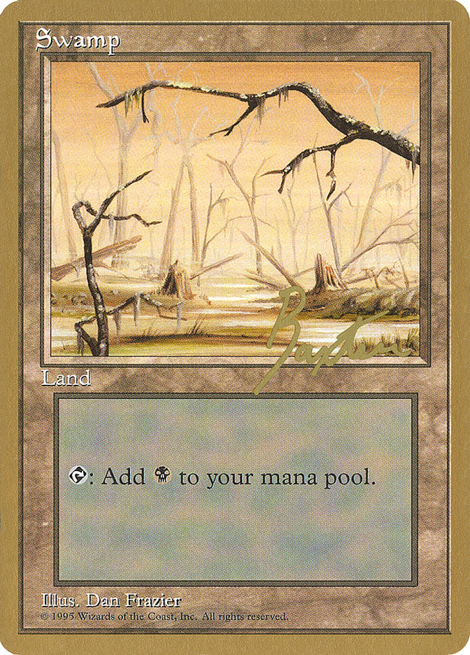 Swamp (gb370) (George Baxter) [Pro Tour Collector Set] | Gear Gaming Bentonville