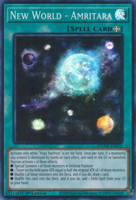 New World - Amritara [DUNE-EN055] Super Rare | Gear Gaming Bentonville