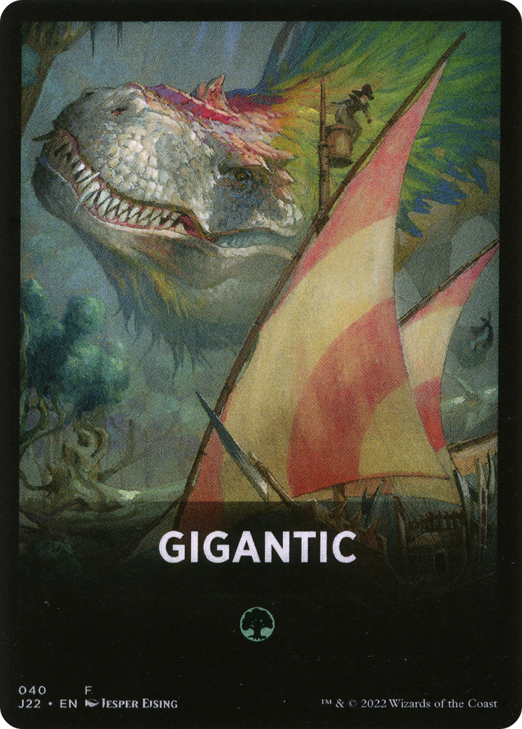 Gigantic Theme Card [Jumpstart 2022 Front Cards] | Gear Gaming Bentonville