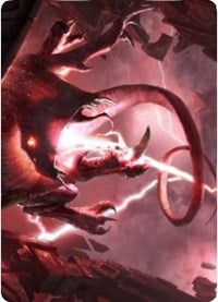 Thundering Rebuke Art Card [Zendikar Rising Art Series] | Gear Gaming Bentonville