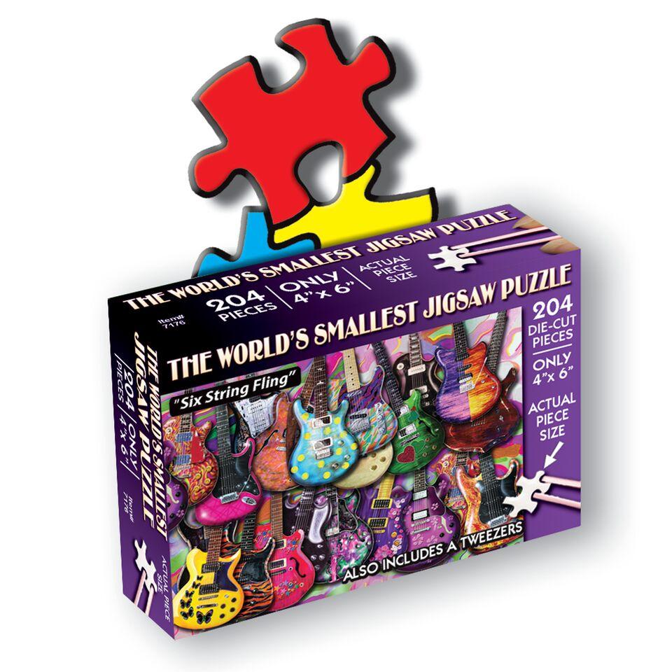 World’s Smallest Jigsaw Puzzle – Six String Fling | Gear Gaming Bentonville