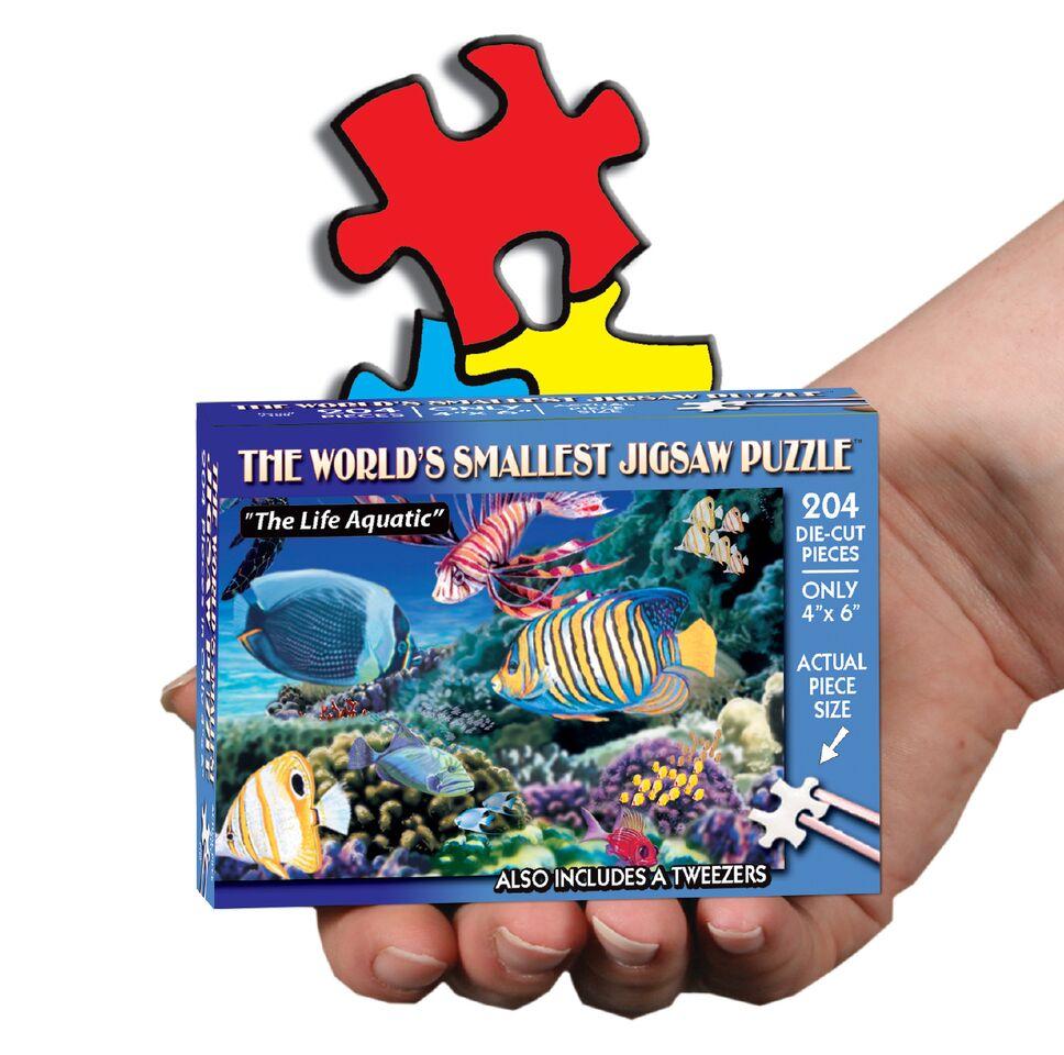 World’s Smallest Jigsaw Puzzle – The Life Aquatic | Gear Gaming Bentonville