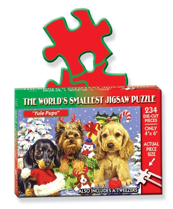 World’s Smallest Jigsaw Puzzle – Yule Pups | Gear Gaming Bentonville