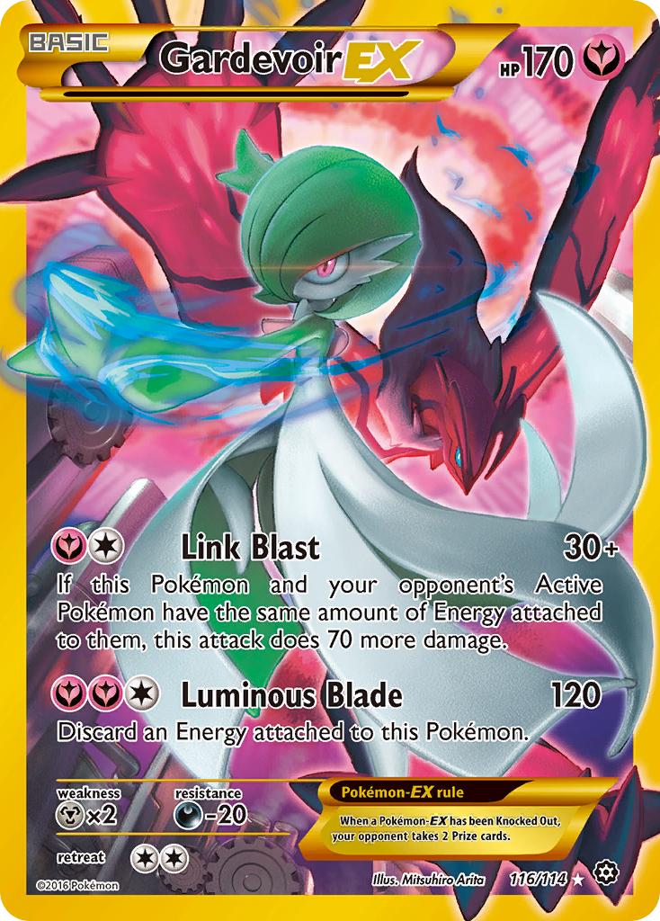 Gardevoir EX (116/114) [XY: Steam Siege] | Gear Gaming Bentonville