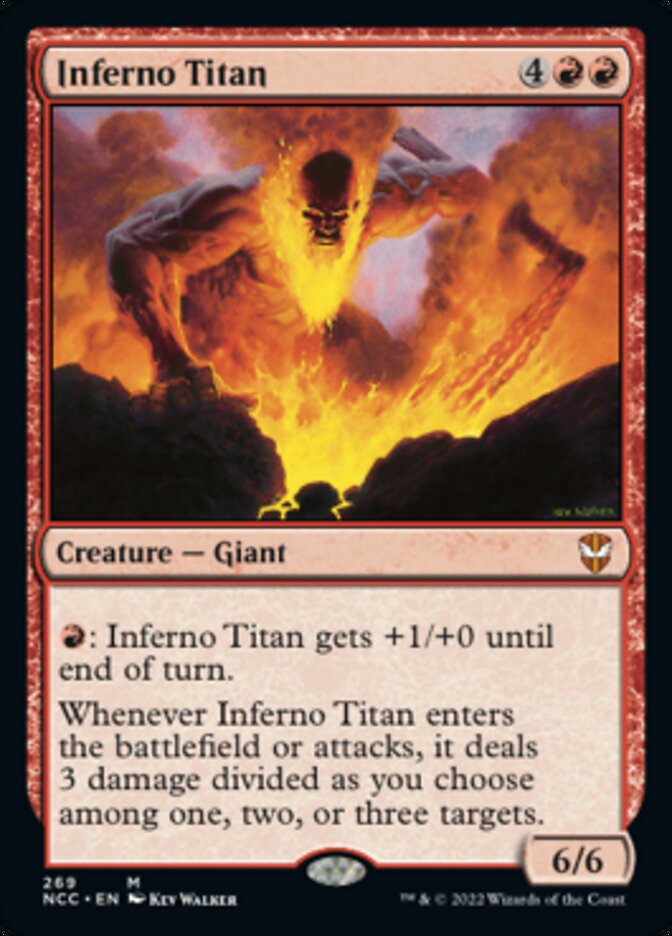 Inferno Titan [Streets of New Capenna Commander] | Gear Gaming Bentonville