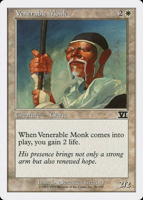 Venerable Monk [Classic Sixth Edition] | Gear Gaming Bentonville