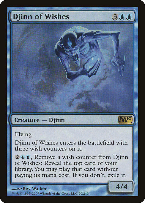 Djinn of Wishes [Magic 2010 (M10)] | Gear Gaming Bentonville