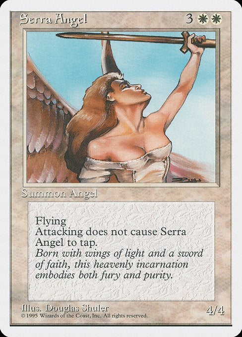 Serra Angel [Fourth Edition] | Gear Gaming Bentonville