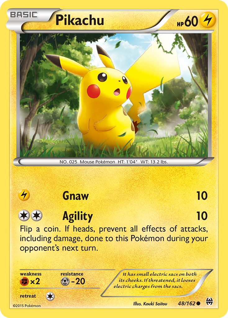 Pikachu (48/162) [XY: BREAKthrough] | Gear Gaming Bentonville