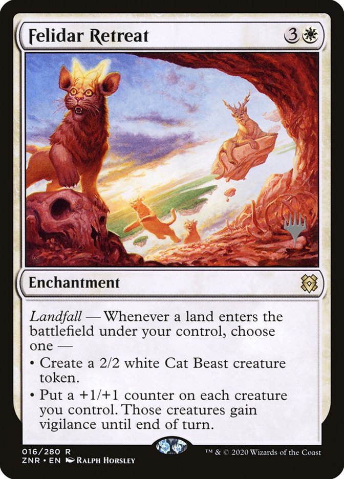 Felidar Retreat (Promo Pack) [Zendikar Rising Promos] | Gear Gaming Bentonville