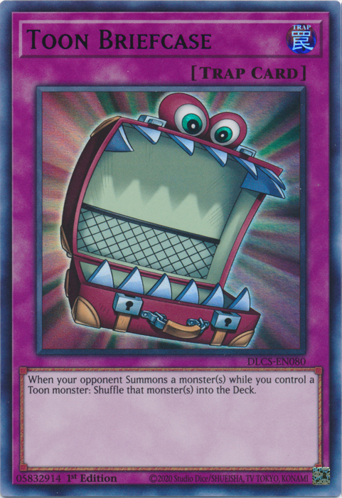 Toon Briefcase (Purple) [DLCS-EN080] Ultra Rare | Gear Gaming Bentonville