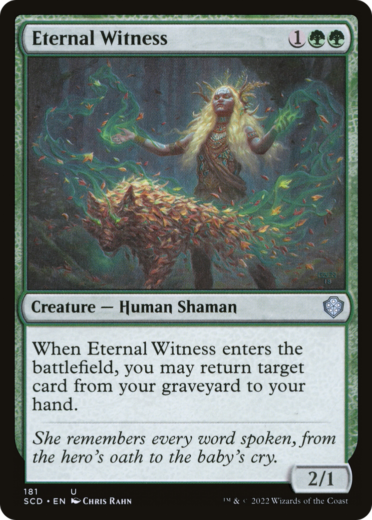 Eternal Witness [Starter Commander Decks] | Gear Gaming Bentonville