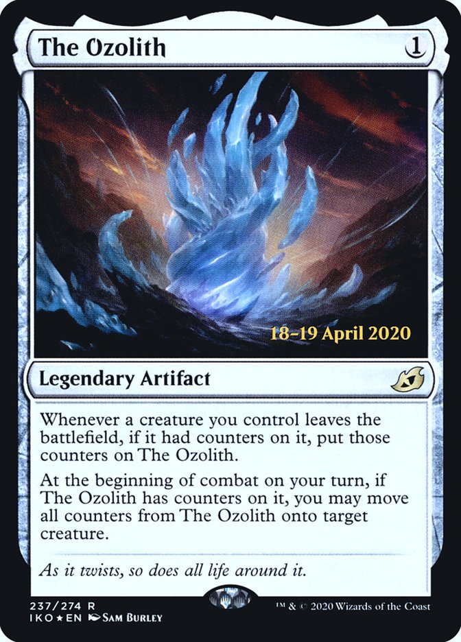 The Ozolith  [Ikoria: Lair of Behemoths Prerelease Promos] | Gear Gaming Bentonville