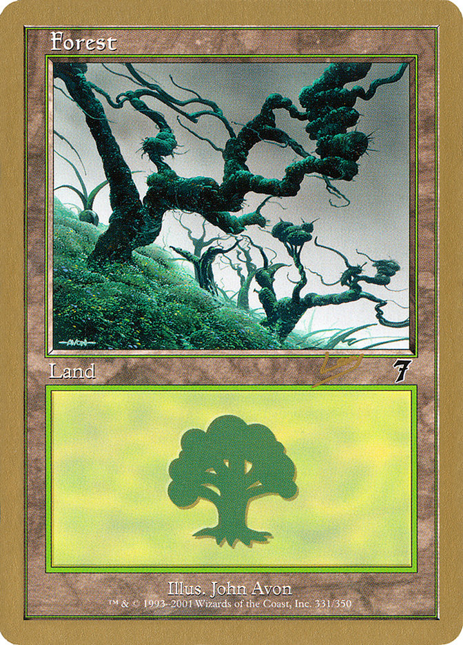 Forest (rl331) (Raphael Levy) [World Championship Decks 2002] | Gear Gaming Bentonville