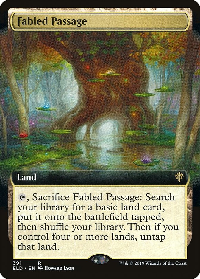 Fabled Passage (Extended Art) [Throne of Eldraine] | Gear Gaming Bentonville