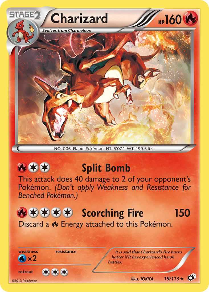 Charizard (19/113) [Black & White: Legendary Treasures] | Gear Gaming Bentonville