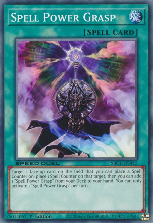 Spell Power Grasp [SBC1-ENA15] Common | Gear Gaming Bentonville
