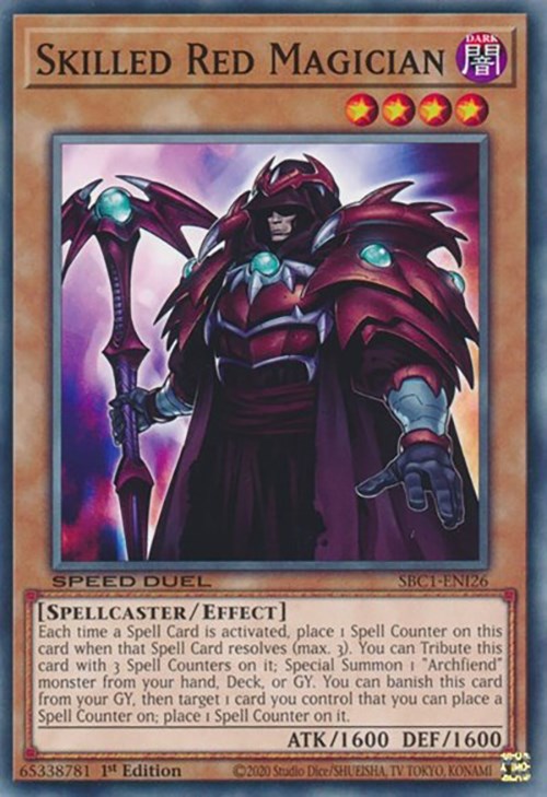 Skilled Red Magician [SBC1-ENI26] Common | Gear Gaming Bentonville