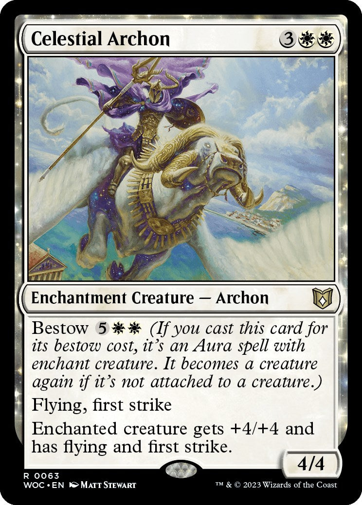 Celestial Archon [Wilds of Eldraine Commander] | Gear Gaming Bentonville