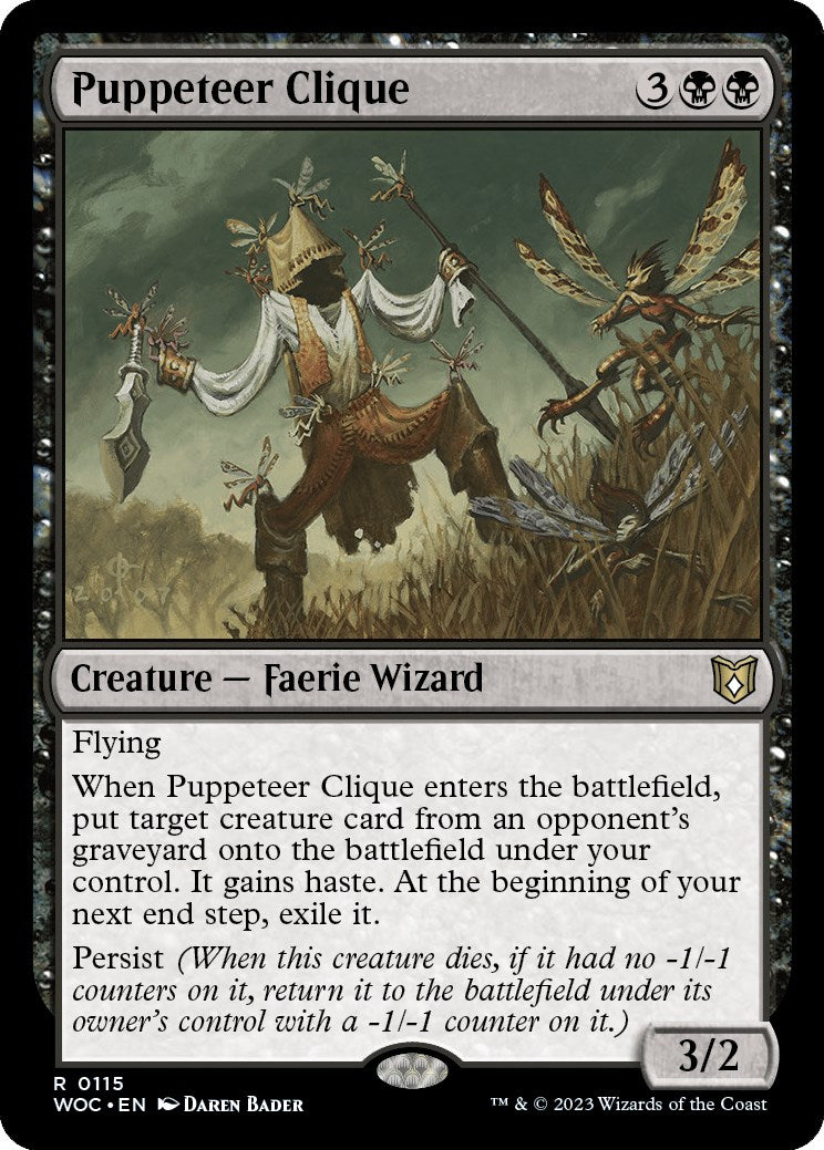 Puppeteer Clique [Wilds of Eldraine Commander] | Gear Gaming Bentonville