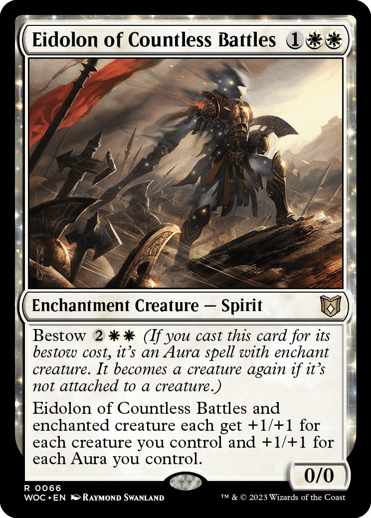 Eidolon of Countless Battles [Wilds of Eldraine Commander] | Gear Gaming Bentonville