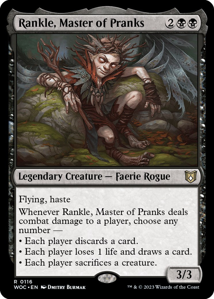 Rankle, Master of Pranks [Wilds of Eldraine Commander] | Gear Gaming Bentonville