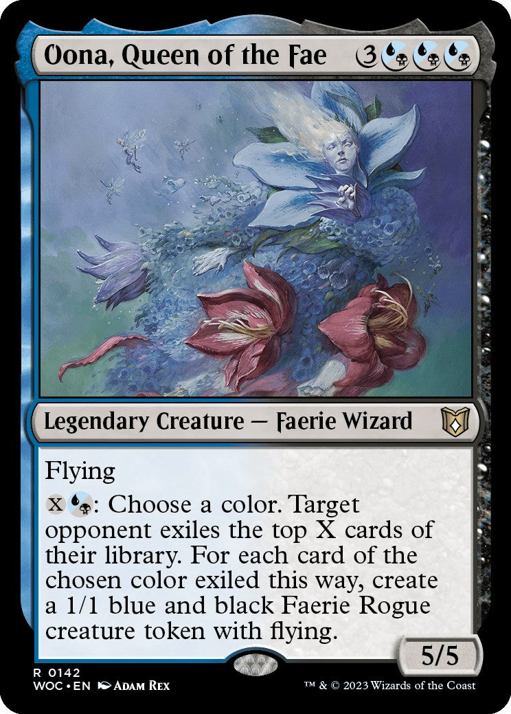 Oona, Queen of the Fae [Wilds of Eldraine Commander] | Gear Gaming Bentonville