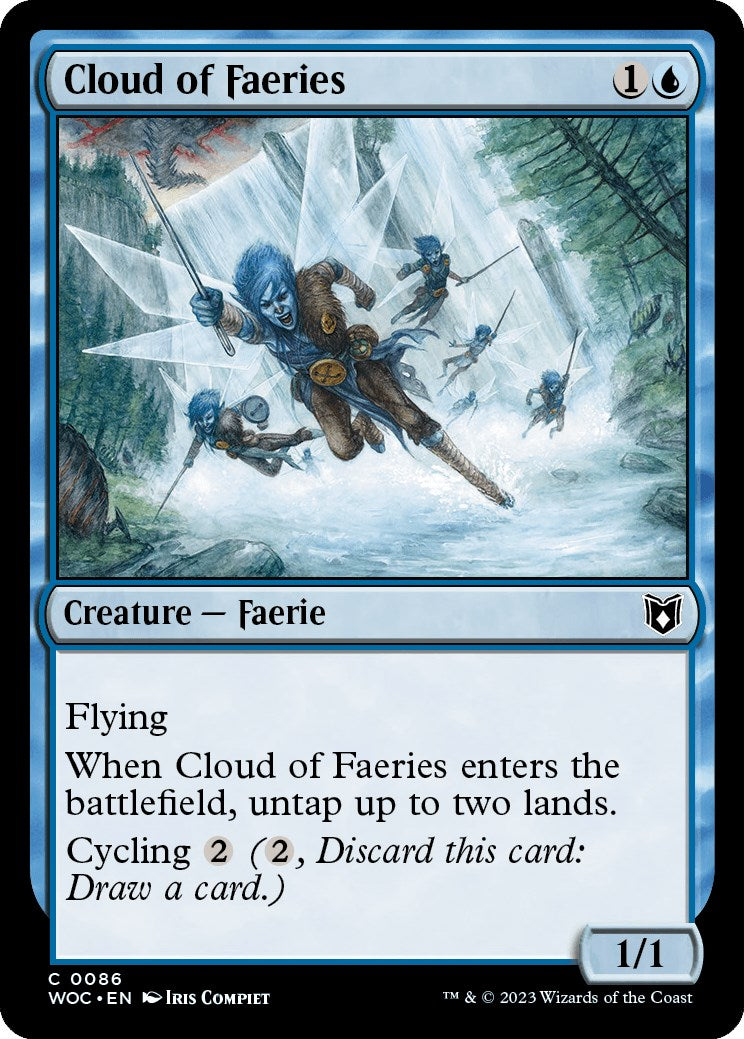 Cloud of Faeries [Wilds of Eldraine Commander] | Gear Gaming Bentonville