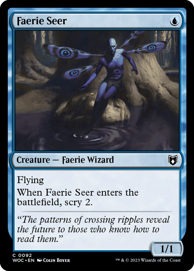 Faerie Seer [Wilds of Eldraine Commander] | Gear Gaming Bentonville