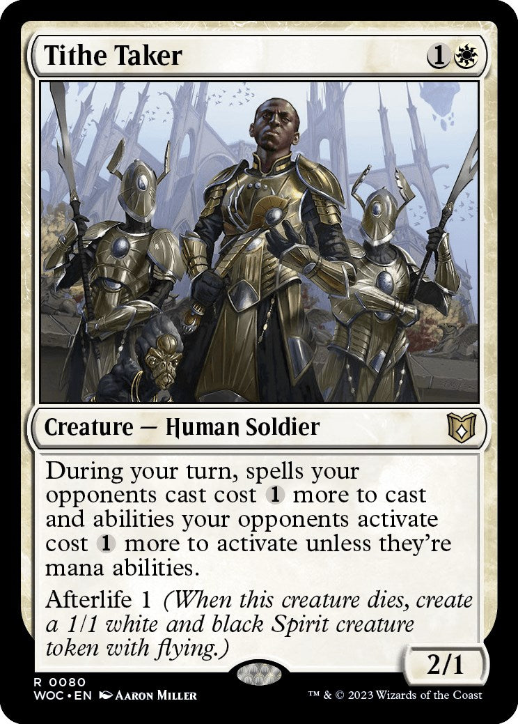 Tithe Taker [Wilds of Eldraine Commander] | Gear Gaming Bentonville