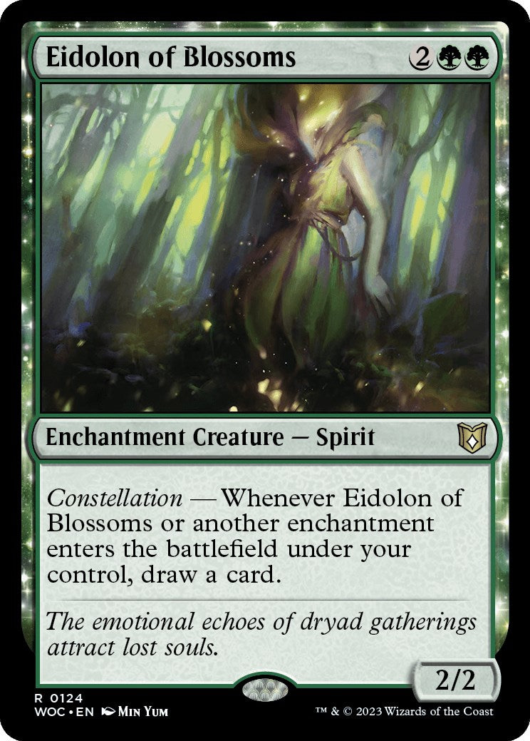 Eidolon of Blossoms [Wilds of Eldraine Commander] | Gear Gaming Bentonville