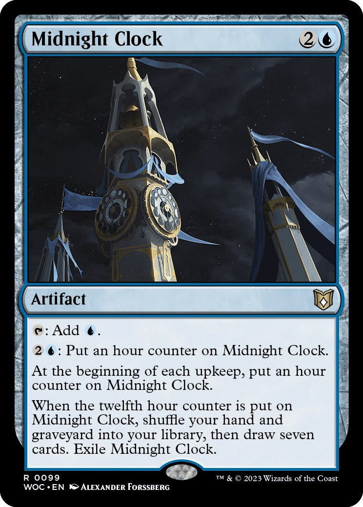 Midnight Clock [Wilds of Eldraine Commander] | Gear Gaming Bentonville