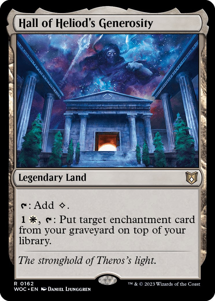 Hall of Heliod's Generosity [Wilds of Eldraine Commander] | Gear Gaming Bentonville