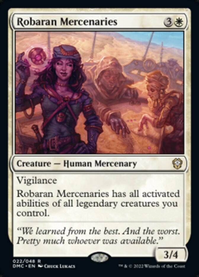 Robaran Mercenaries [Dominaria United Commander] | Gear Gaming Bentonville