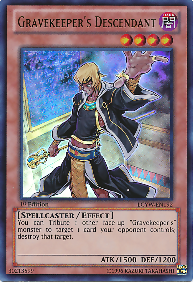 Gravekeeper's Descendant [LCYW-EN192] Ultra Rare | Gear Gaming Bentonville