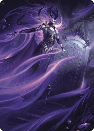 Ashiok, Wicked Manipulator Art Card (10/81) [Wilds of Eldraine Art Series] | Gear Gaming Bentonville