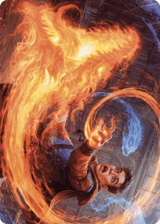 Frantic Firebolt Art Card [Wilds of Eldraine Art Series] | Gear Gaming Bentonville